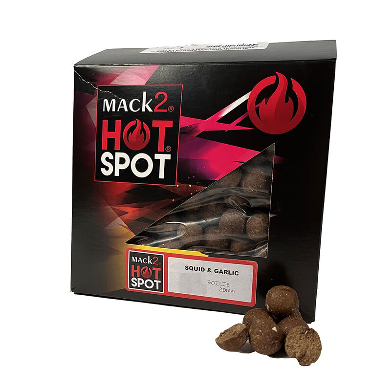 Bouillettes carpe mack2 Squid Garlic boilies 1kg - Destockage | Pacific P&ecirc;che