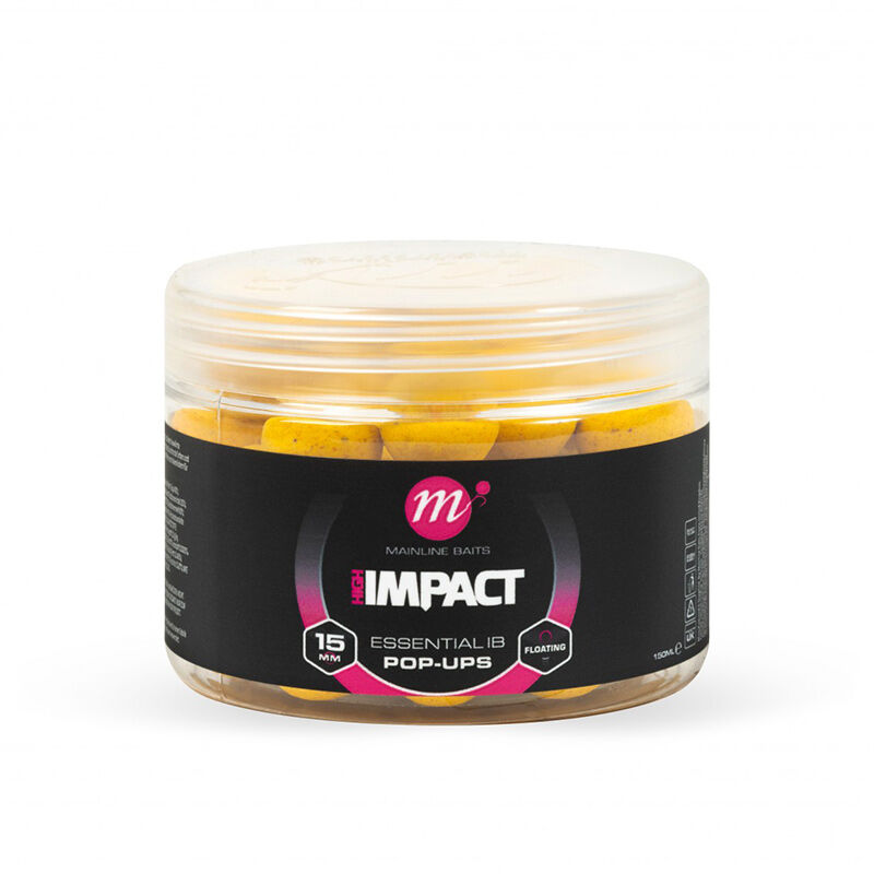 Pop-Ups Mainline Hi Impact Essential IB 15 mm - Flottantes | Pacific P&ecirc;che