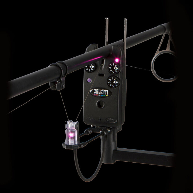 Indicateur carpe delkim es indicator set-extra short duocarb/nitelite pro - Indicateur rigide | Pacific Pêche