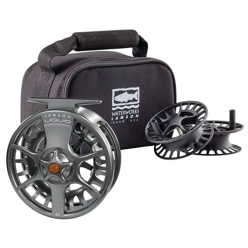 Pack Moulinet et Bobines mouches LAMSON Liquid WF4 - Manuels | Pacific P&ecirc;che