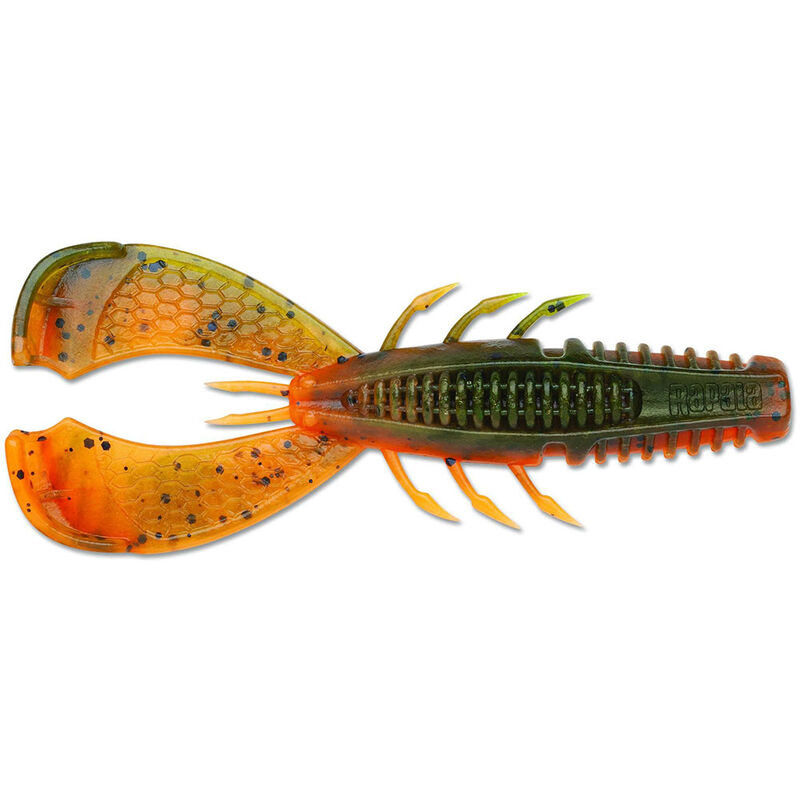 Leurre Souple Ecrevisse Rapala CrushCity Cleanup Craw 9cm (x7) - Ecrevisses / Créatures | Pacific Pêche