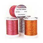Fil Irisé Textreme Glitter Thread 230 Den. 35 mètres - Fils/Tinsels | Pacific Pêche