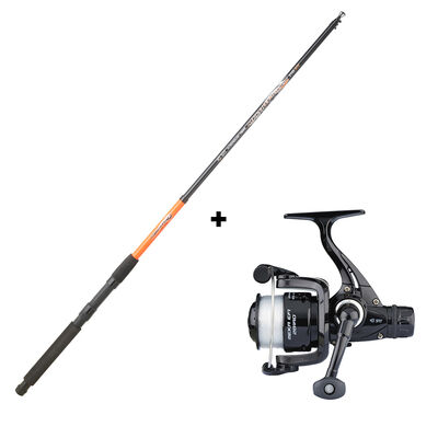 Ensemble Canne Fish Instinct Melody Telespin 2.10m, 10-30g + Moulinet Meka Efi 201 Rd + Nylon 0.23mm - Packs et ensembles | Pacific Pêche