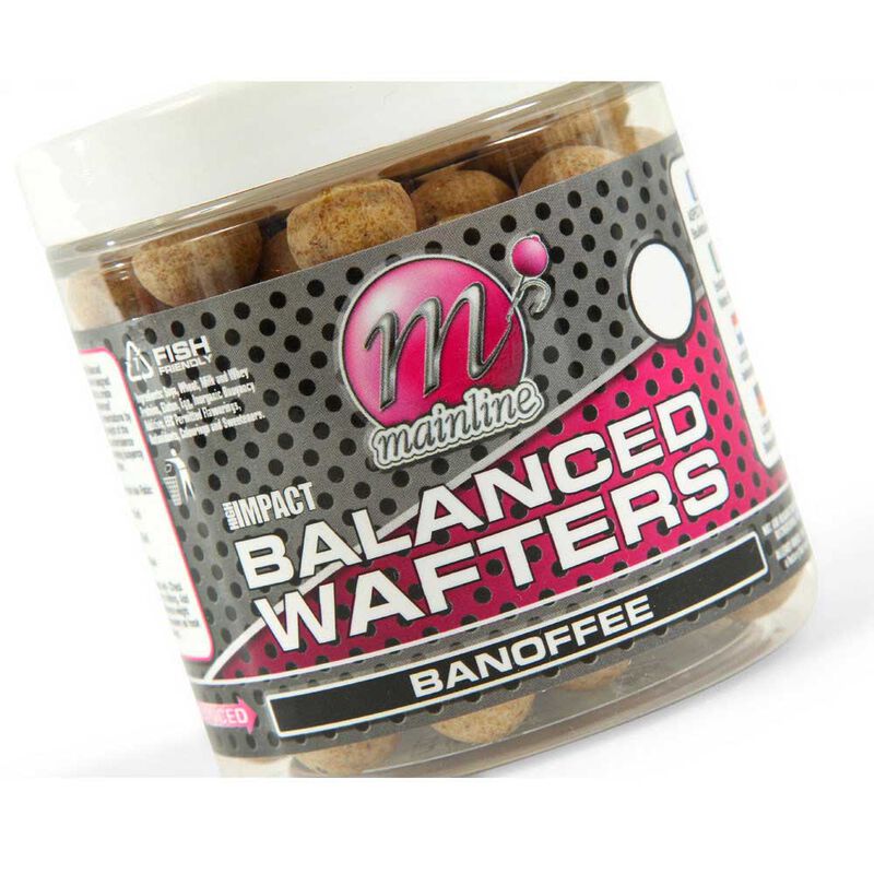 Bouillettes &eacute;quilibr&eacute;es carpe mainline high impact balanced wafters banoffee - Equilibr&eacute;es | Pacific P&ecirc;che
