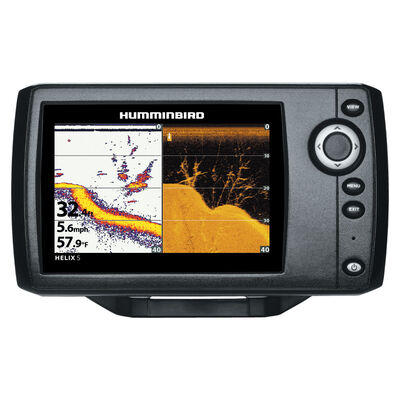 Sondeur Humminbird Helix 5g2 hd di sonde ta+t° 200/455/800khz - Sondeurs | Pacific Pêche