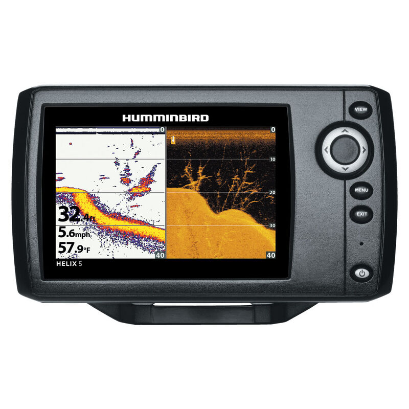 Sondeur Humminbird Helix 5g2 hd di sonde ta+t° 200/455/800khz - Sondeurs | Pacific Pêche
