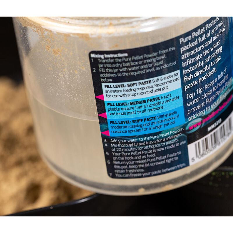 Pâte d'enrobage pure pellet paste mix mainline - Pâtes D'eschage | Pacific Pêche