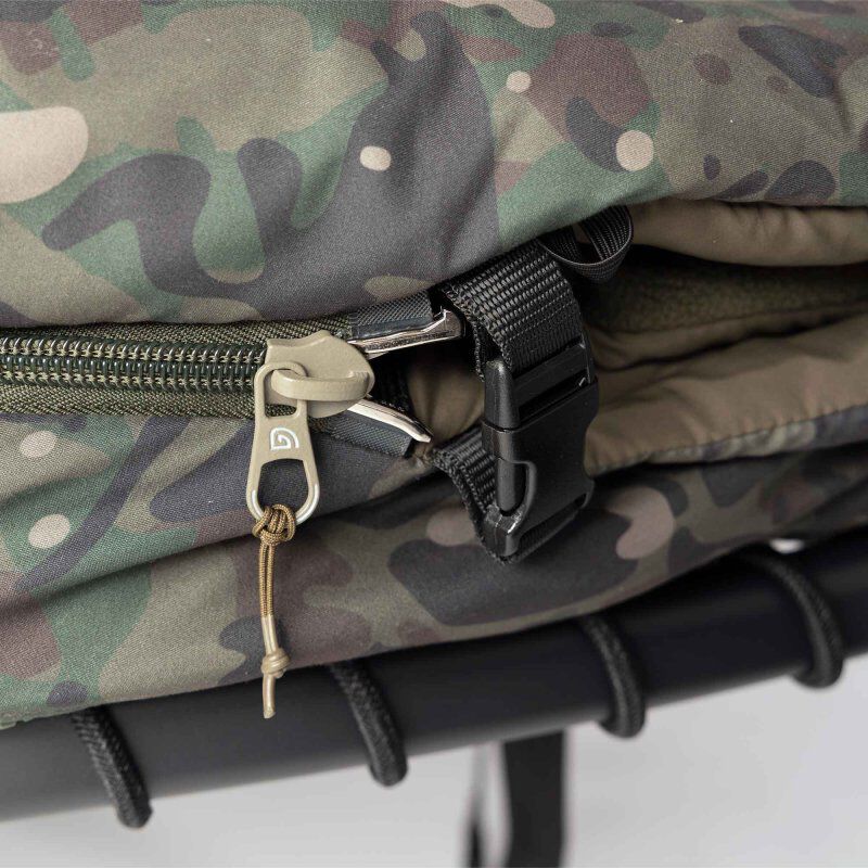 Bedchair Trakker Levelite Oval MF-HDR Wide Sleep System - Bedchairs | Pacific Pêche