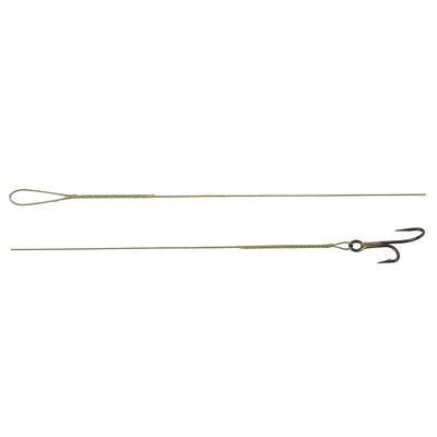 Avançon Cannelle 40cm avec hameçon double Ryder VMC (x3) - Bas de ligne montés | Pacific Pêche