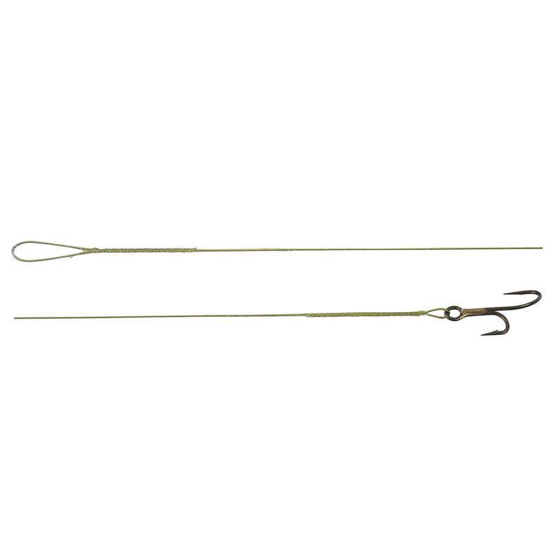 Avançon Cannelle 40cm avec hameçon double Ryder VMC (x3) - Bas de ligne montés | Pacific Pêche