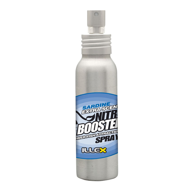 Attractant concentré illex nitro booster spray alu sardine 75ml - Attractants | Pacific Pêche