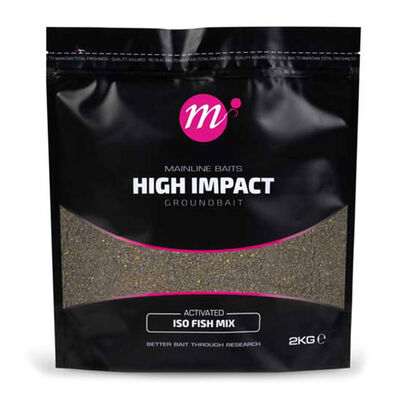 Method Mix Mainline Groundbait Activated Iso Fish 2kg - Methods Mix | Pacific P&ecirc;che