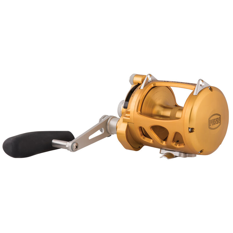 Moulinet traine penn international vi 30 vw double vitesse s&eacute;rie gold - Moulinets tambour Tournant | Pacific P&ecirc;che