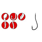 Hameçon simple carnassier gamakatsu 3120n nickele (x25) - Hameçons | Pacific Pêche