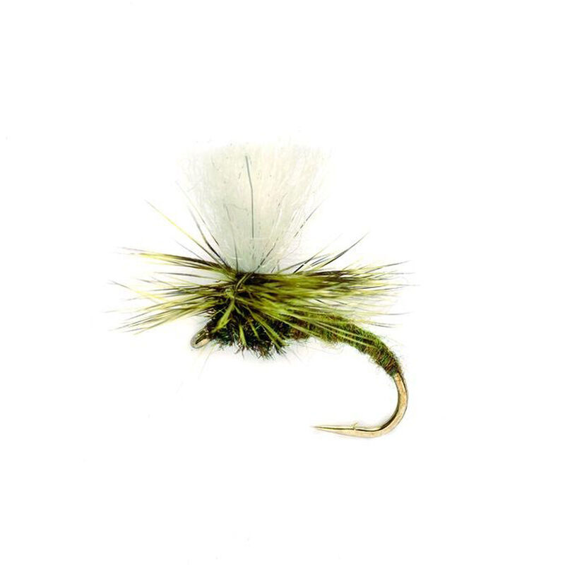 Mouche sèche silverstone parachute olive h14 (x3) - Sèches | Pacific Pêche