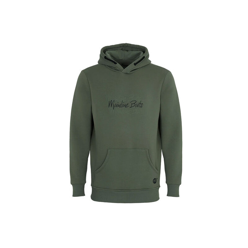 Sweat Mainline Carp Hoodie Green - Black November | Pacific P&ecirc;che