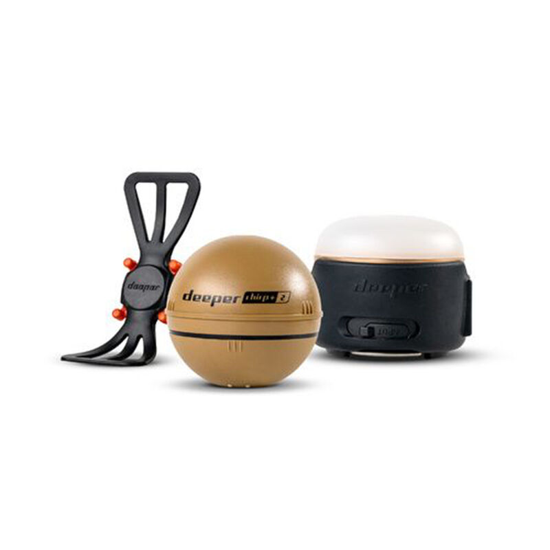 Deeper Trophy Pack Chirp+V2 Avec Suppor Smartphone + Lampe - Sondeurs | Pacific Pêche