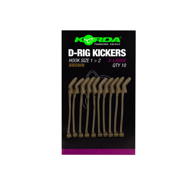 Kickers Korda D Rig Brown X-Large - Bas de Ligne Mont&eacute;s | Pacific P&ecirc;che