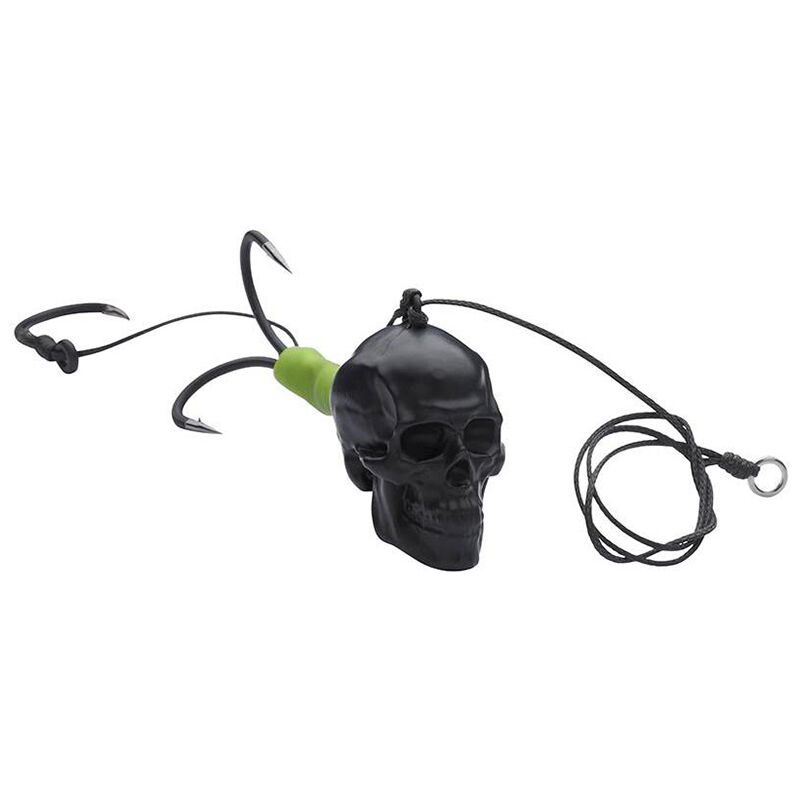 T&ecirc;te Plomb&eacute;e Madcat Fireball Skull Worm Jig - T&ecirc;tes plomb&eacute;es | Pacific P&ecirc;che