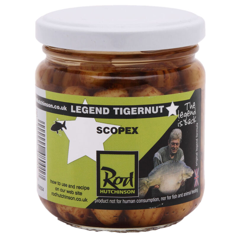 Graines cuites carpe rod hutchinson tigernut scopex - Pr&ecirc;tes &agrave; l'emploi | Pacific P&ecirc;che