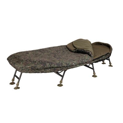 Bedchair Trakker Levelite Oval MF-HDR Wide Sleep System - Bedchairs | Pacific Pêche