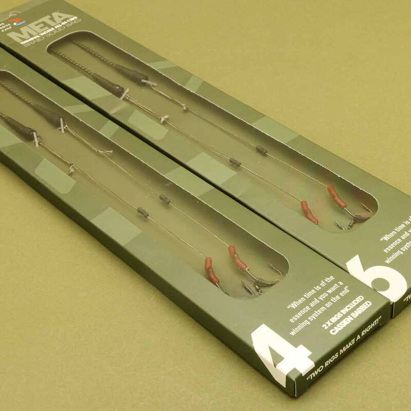 Montages Meta Solid Bag Rig (2x) - Bas de Ligne Mont&eacute;s | Pacific P&ecirc;che