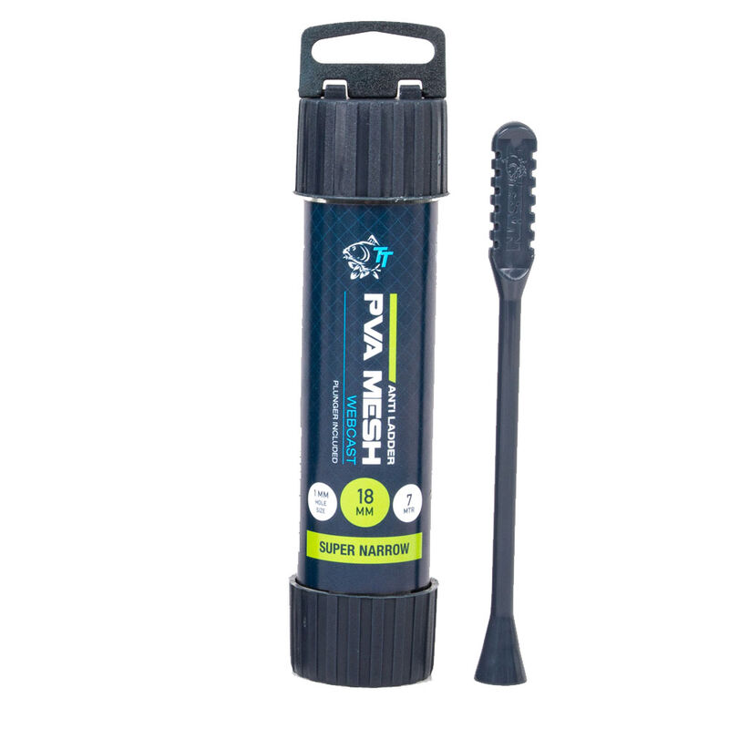 Filet soluble carpe nash webcast pva super narrow 18mm - Filets | Pacific Pêche