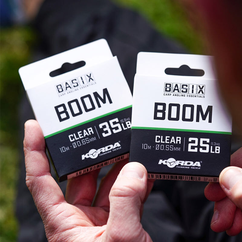 Fluorocarbone Korda Basix Boom Clear - Fluorocarbon | Pacific P&ecirc;che