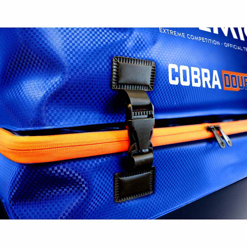 Bakkan PVC Colmic COBRA DOUBLE 2 compartiments - Bagagerie feeder | Pacific P&ecirc;che