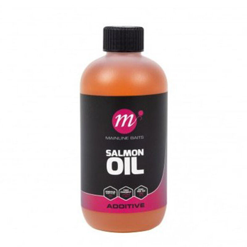 Huile Attractante Mainline Salmon Oil 250 ml - Boosters / dips | Pacific P&ecirc;che