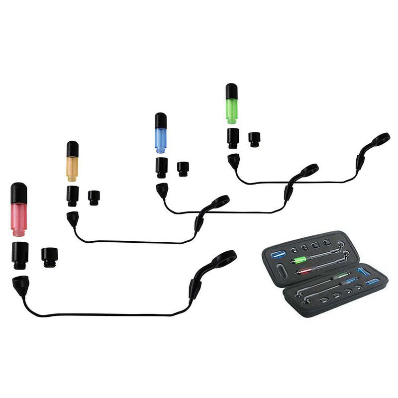 Coffret Hangers Prologic SNZ Slim Hang Indicator Set 4 Rods - Coffret indicateur visuel | Pacific Pêche