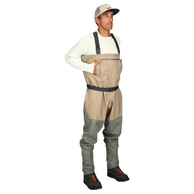 Waders simms tributary tan - Waders Respirants | Pacific P&ecirc;che