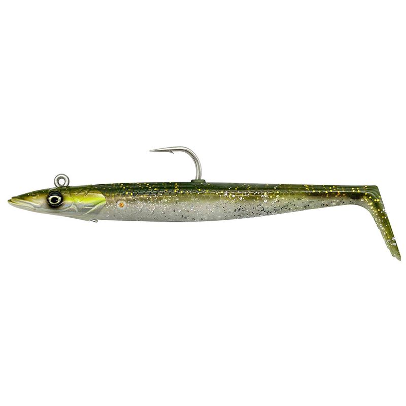 Leurre souple savage gear sandeel v2 17.5cm 65g (2 corps + 1 t&ecirc;te plomb&eacute;e) - Leurres souples | Pacific P&ecirc;che