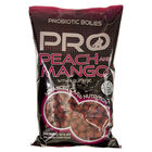 Bouillettes Starbaits Probiotic Peach et Mango Boilie 14mm - Denses | Pacific P&ecirc;che