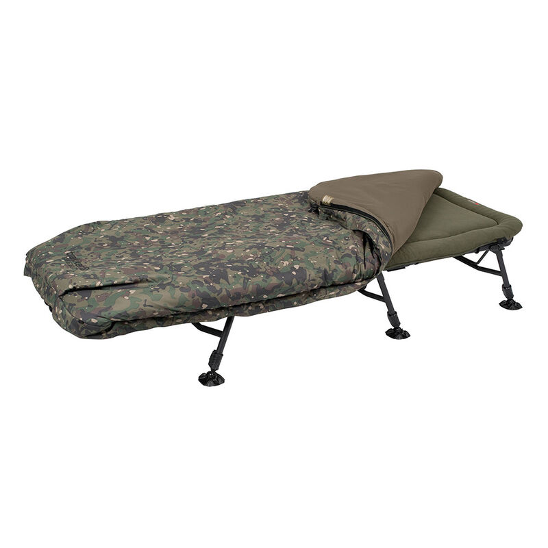 Bedchair Trakker RLX6 Camo Bed System - Bedchairs | Pacific Pêche