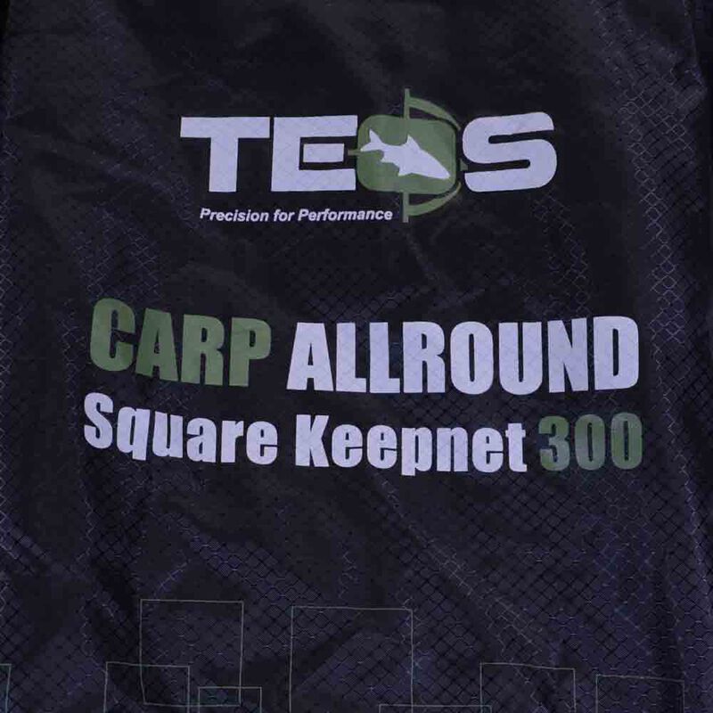 Bourriche Teos Carp Allround Square Keepnet 300 - Carpe | Pacific Pêche