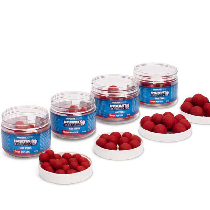 Bouillettes flottantes carpe nash hot tuna - Flottantes | Pacific Pêche