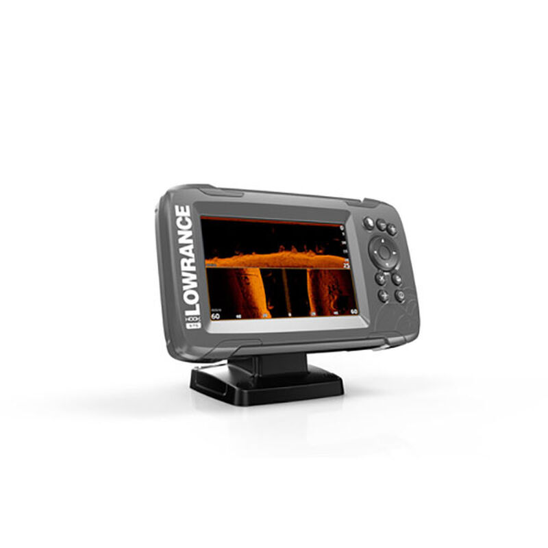 Combine sondeur gps lowrance hook²-5 tripleshot 2d/downscan/structure scan ta - Sondeurs/Gps | Pacific Pêche