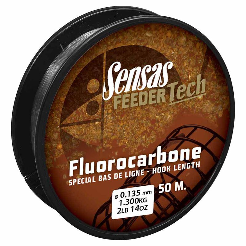 FLUOROCARBONE FEEDER TECH 50M SENSAS - Nylons Feeder | Pacific Pêche
