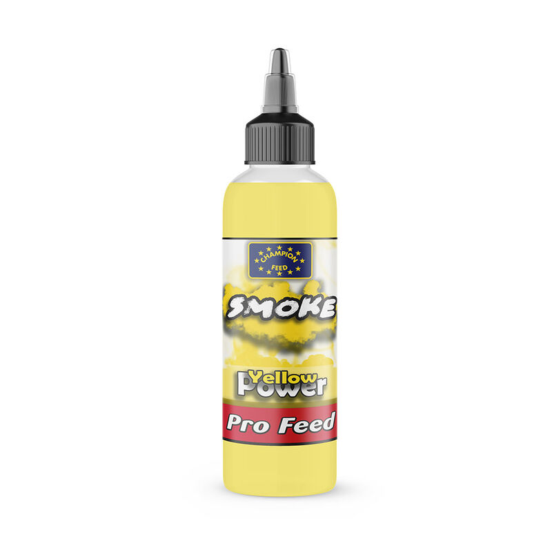 Additif Liquide Champion Feed Smoke 125ml Yellow Power - Additifs | Pacific Pêche