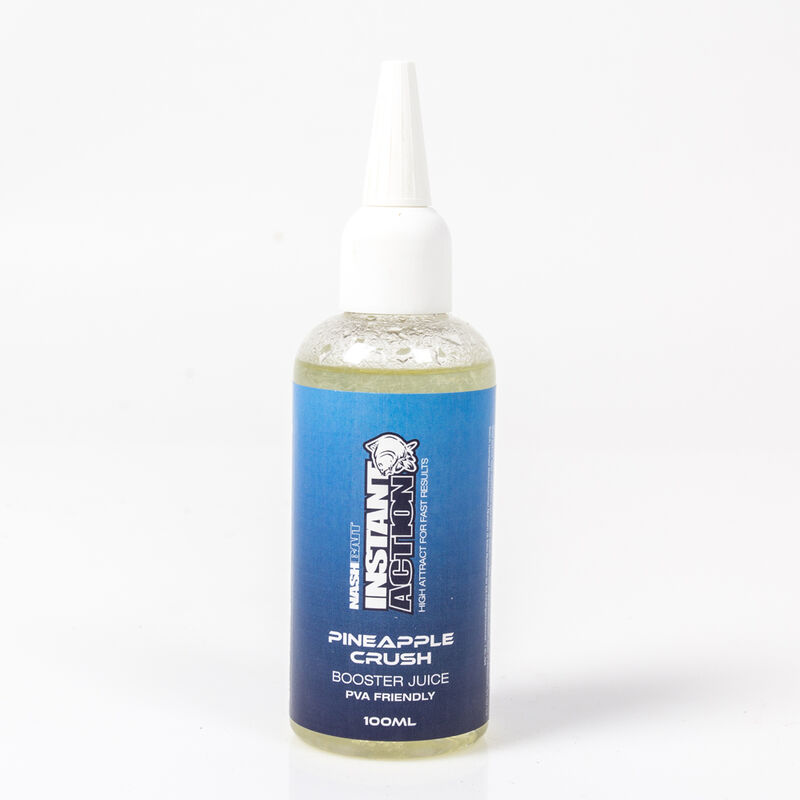 Booster carpe nashbait instant action booster juice pineapple crush 100ml - Boosters / dips | Pacific P&ecirc;che
