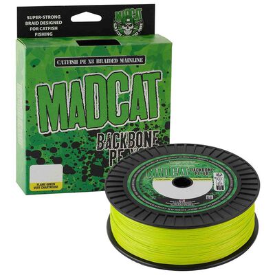 Tresse Madcat Backbone PE X8 – 3000 m - Tresses | Pacific Pêche