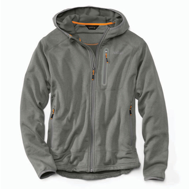 Veste orvis big horn fleece hoody (gris chin&eacute;) - Vestes/Gilets | Pacific P&ecirc;che