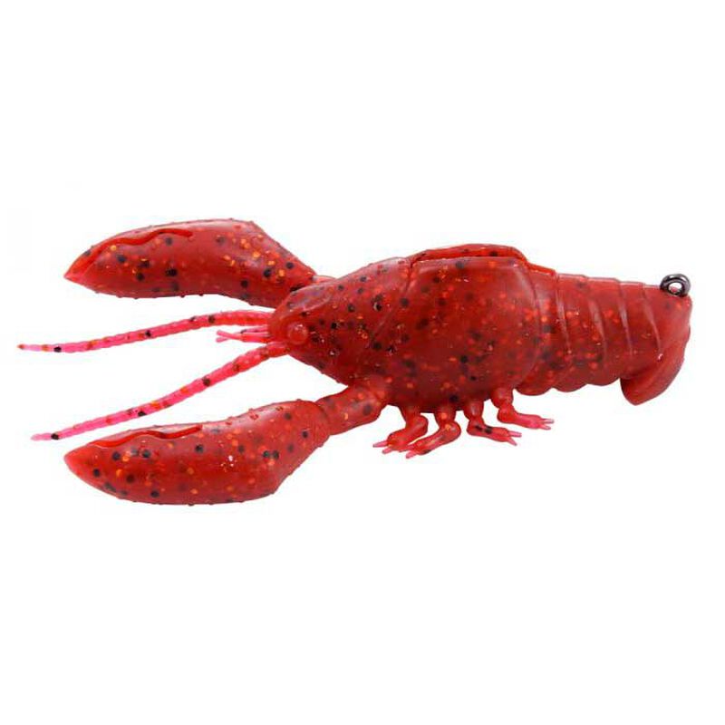 Pochette De 10 Leurres Souples Écrevisse (Crayfish) - Pour Black Bass, Perche, Streetfishing