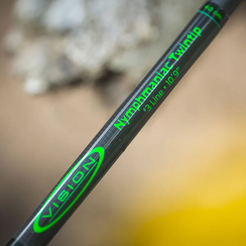 Canne Mouche Vision Nymphmaniac Twntip Cork 10'9 Soie de #3 - Cannes | Pacific Pêche