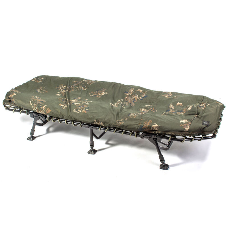 Bedchair avec duvet nash scope ops 4 fold sleep system (6 pieds) - Bedchairs | Pacific P&ecirc;che