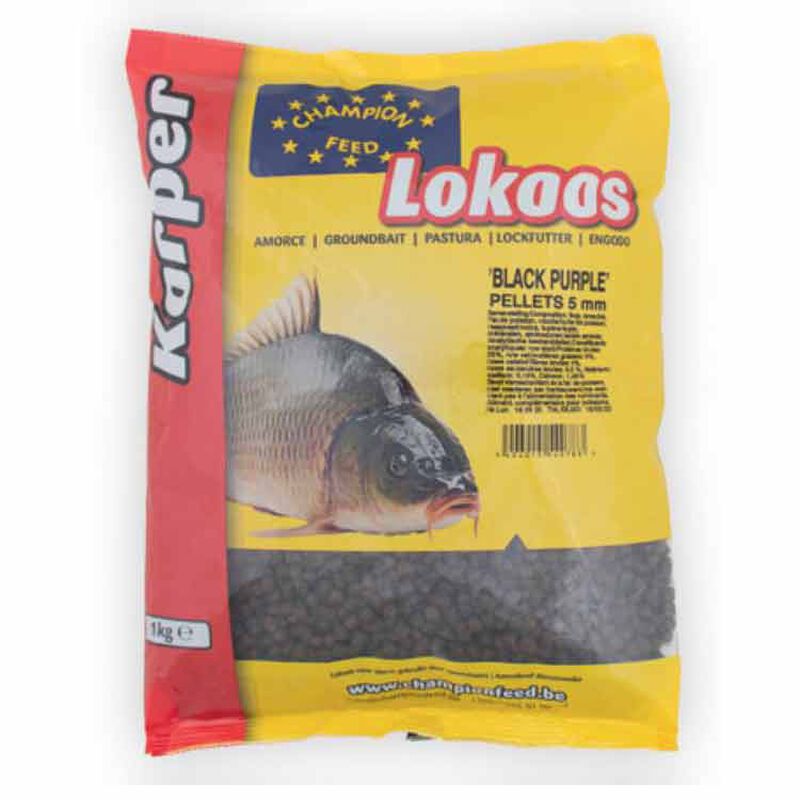 Pellet Champion Feed Black Purple Pellets 1kg - Pellets | Pacific Pêche