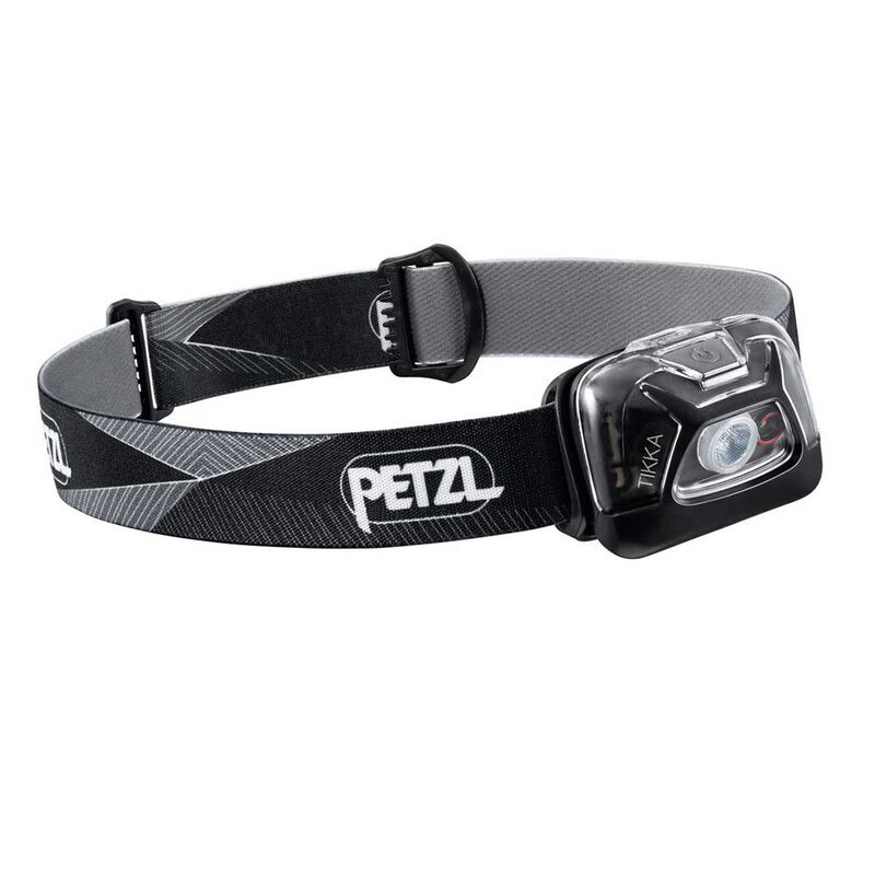 Lampe frontale petzl tikka 300lum (coloris noir) - Lampes | Pacific P&ecirc;che