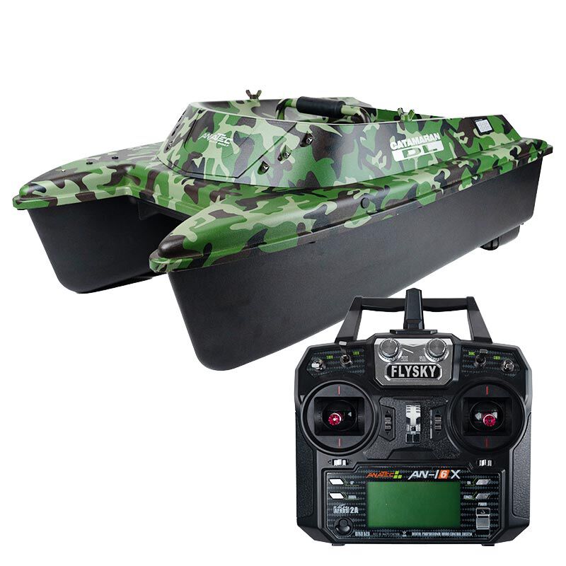 Bateau Amorceur Anatec Catamaran Forest + T&eacute;l&eacute;commande AN-i6X - Bateaux Amorceurs | Pacific P&ecirc;che