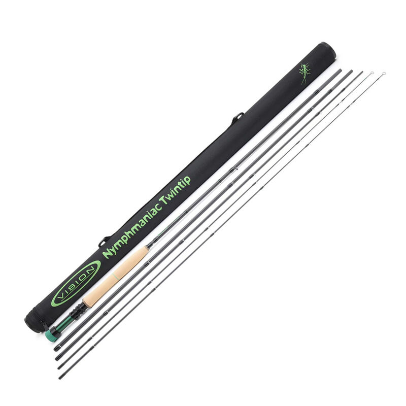 Canne Mouche Vision Nymphmaniac Twntip Cork 10'9 Soie de #3 - Cannes | Pacific Pêche